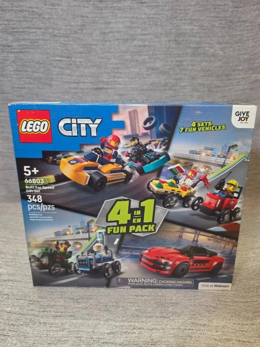 LEGO City Built For Speed Gift Set 4 Sets in 1 66803